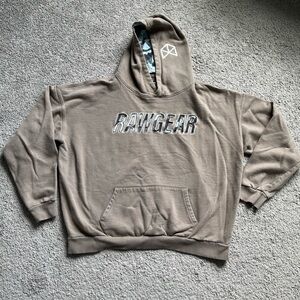 Rawgear Hooded Pullover Sweatshirt Size XXL